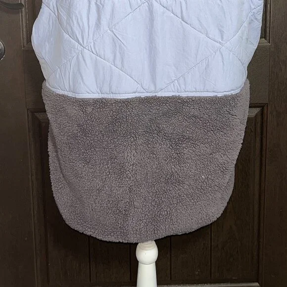 Free People Adventure Awaits Fleece Coat in Shark Combo - Picture 5 of 5